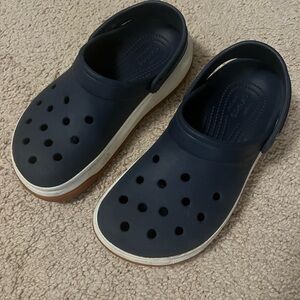 Navy Blue Crocs fits Women 9 or Men size 7